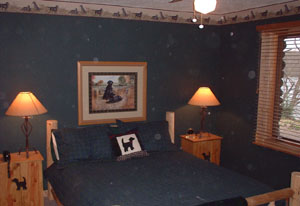 [Black Lab Bedroom]