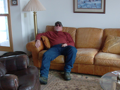 [Barry Napping]