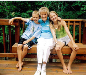 [With Greatgrandkids]